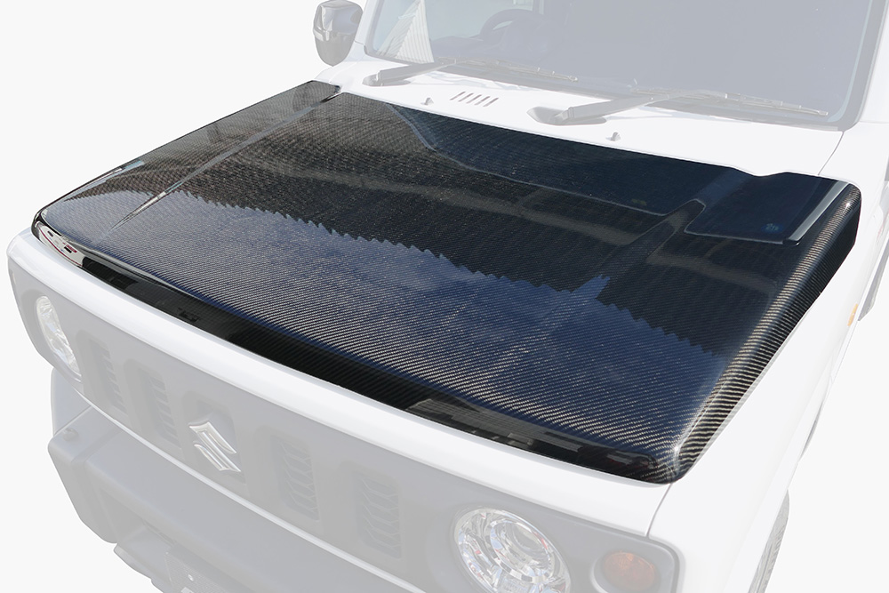 カーボンエンジンフード