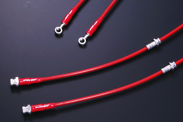 最新な Flex Lineステンレスメッシュブレーキホース 500mm MINIMOTO ミニモト メッシュブレーキホース