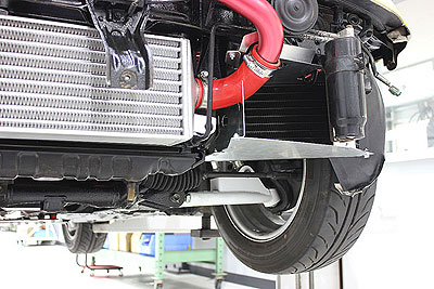 ジムニー(JB23W)用オイルクーラーキット