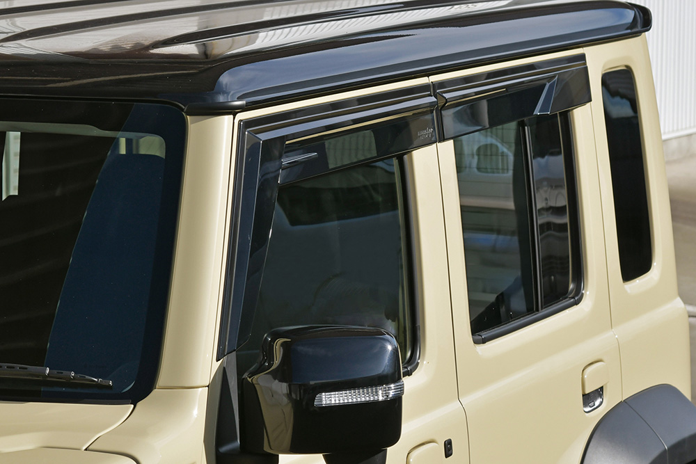 ウィンドウエアロバイザー ジムニーノマド