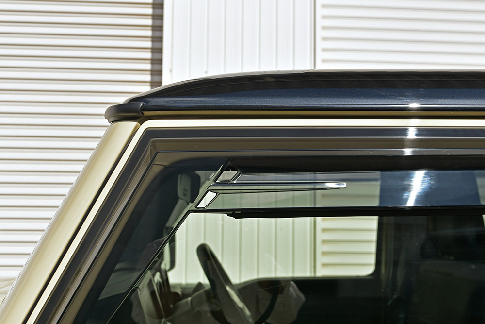 ウィンドウエアロバイザー ジムニーノマド