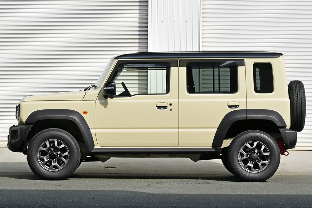 ウィンドウエアロバイザー ジムニーノマド