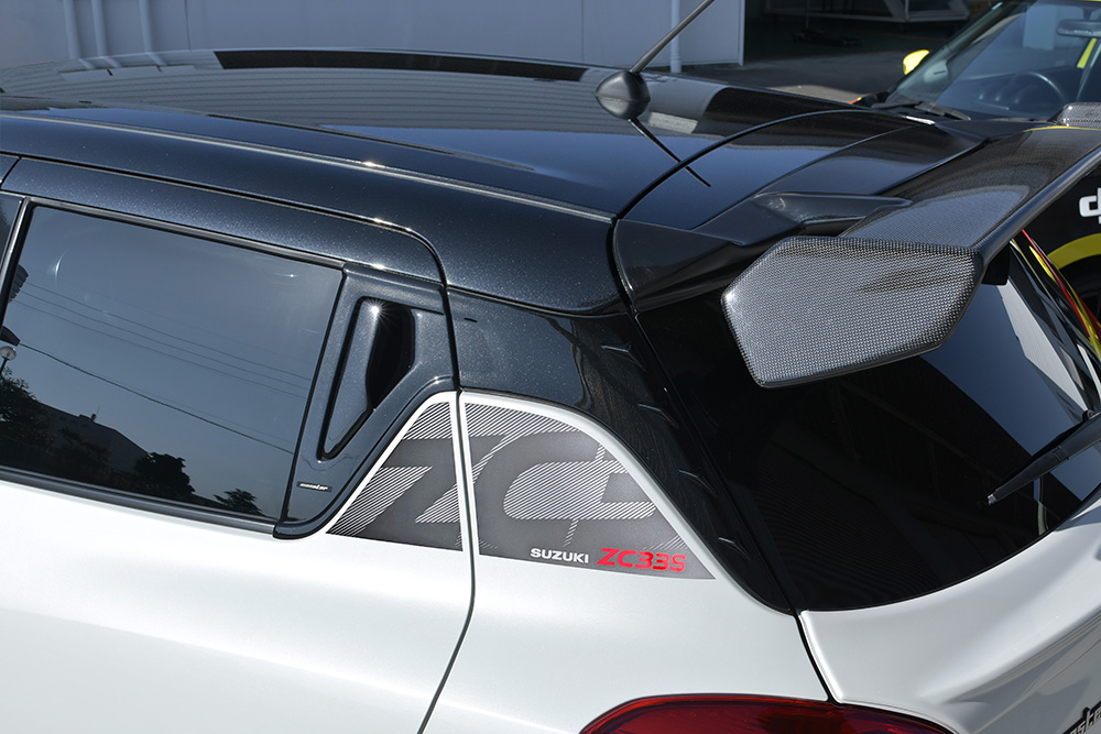 スイフトスポーツ リヤドアノブガーニッシュ