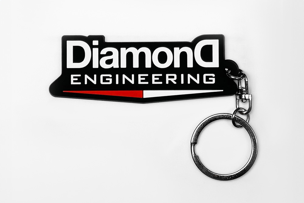 ダイヤモンドエンジニアリング ラバーキーホルダー