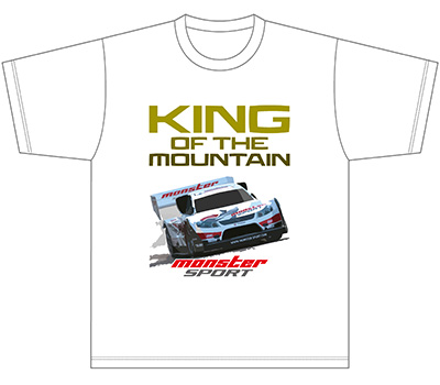 モンスタースポーツのV6パイクスTシャツ