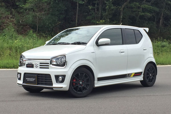 サスペンションセット アルトワークス アルトターボrs Ha36s 用 モンスタースポーツ Monster Sport