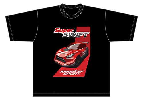 モンスター オリジナルTシャツ スーパースイフト