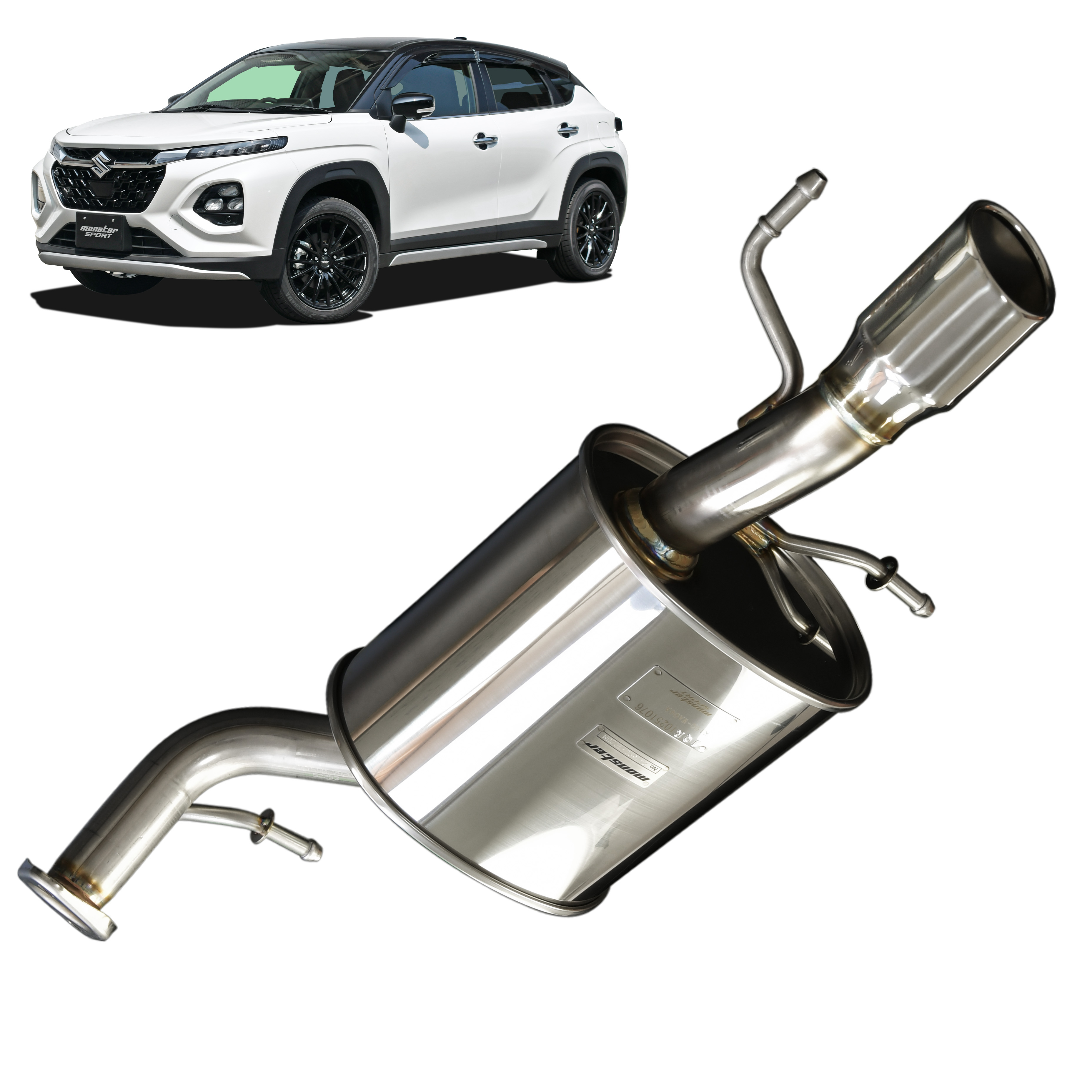 『TYPE Sp-X マフラー』フロンクス 4WD用 新発売！