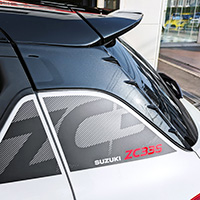 Ｃピラーガーニッシュ ブラック スイフトスポーツ[ZC33S]用 新発売！
